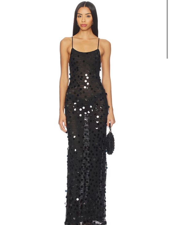 REVOLVE Dresses & Skirts - Superdown Arna Maxi Dress in Black